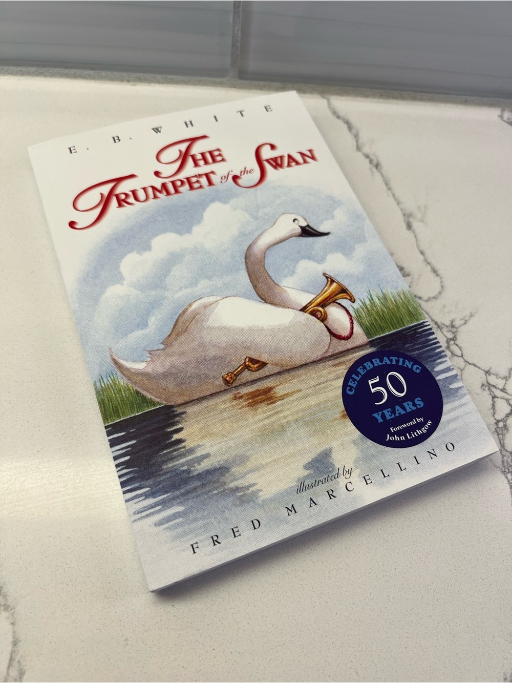 The Trumpet Swan by Fred Marcellino, Book in Excellent Condition